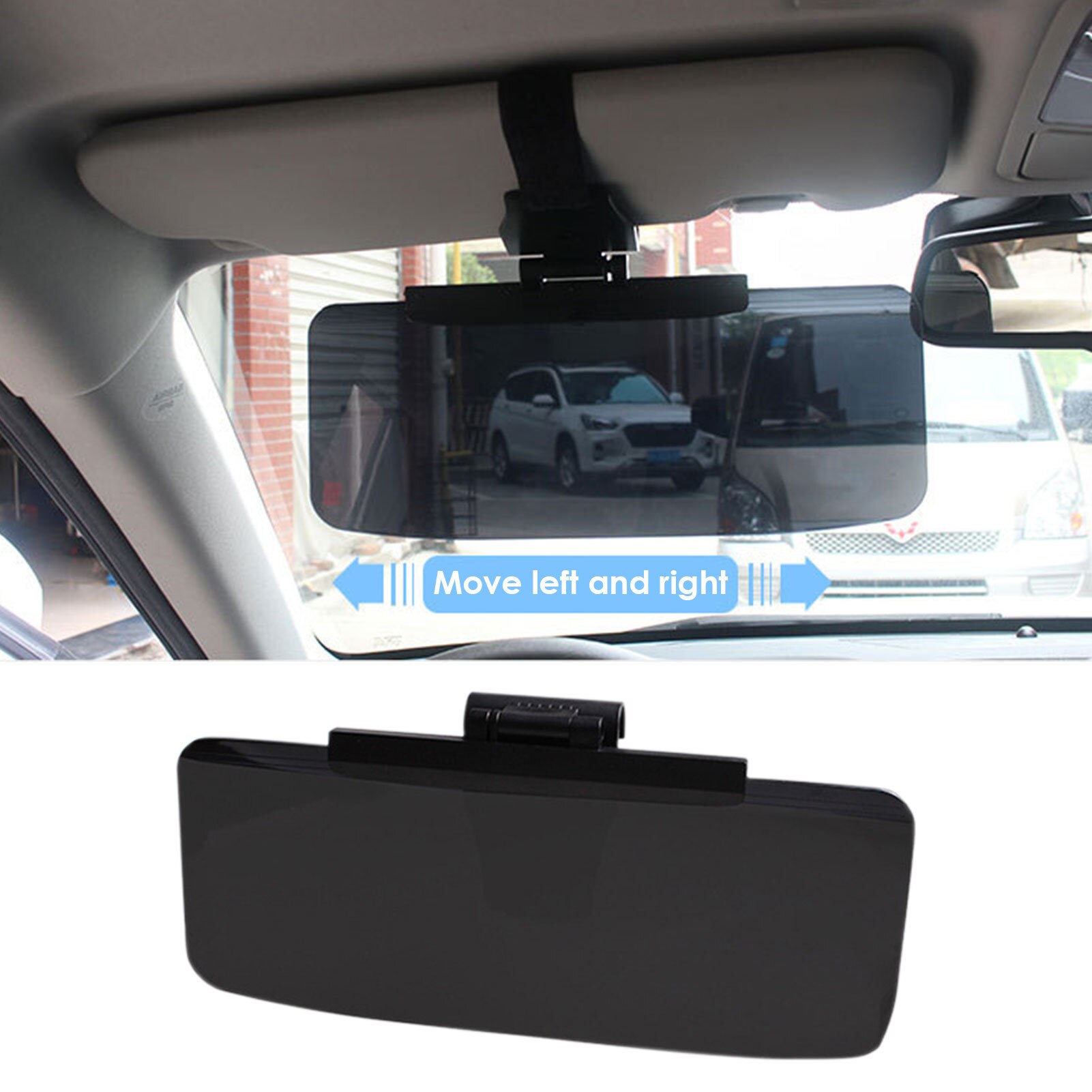Auto-interieur Zonneklep Dag En Nacht Hd Dazzling Goggles Clear View Driver Bril Interieur Anti Verblindende Spiegel Anti-Uv