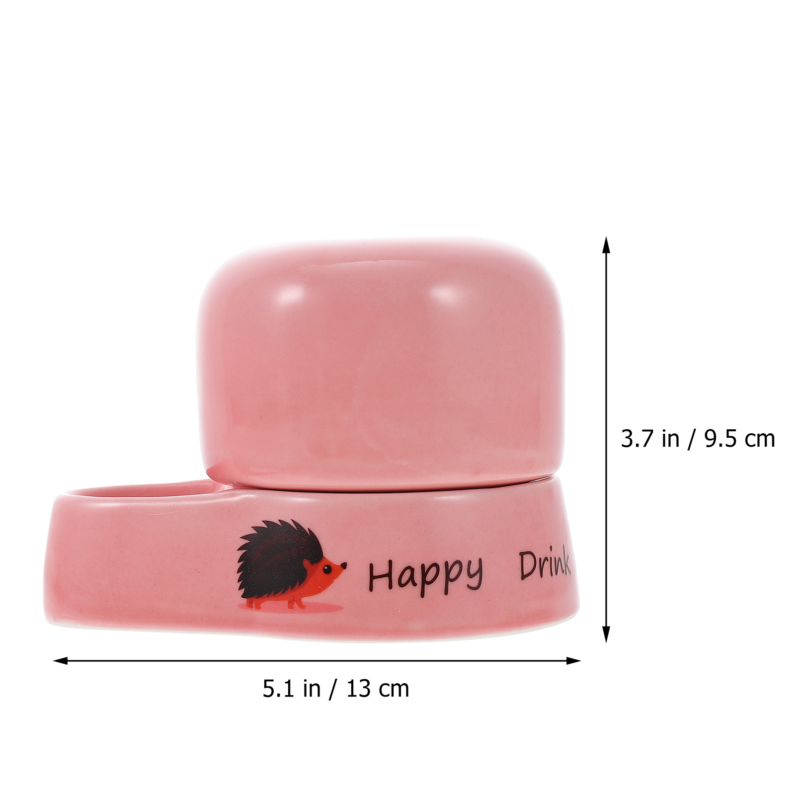 Pet Hedgehog Drinking Bowl Water Feeder Ceramic Pet Feeder Water Dispenser