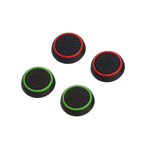 Cubierta de palanca de pulgar, cubierta de Joystick para Sony PlayStation Dualshock 3/4 PS3 PS4 Slim Pro Xbox One 360, controlador de Switch Pro: Green Red