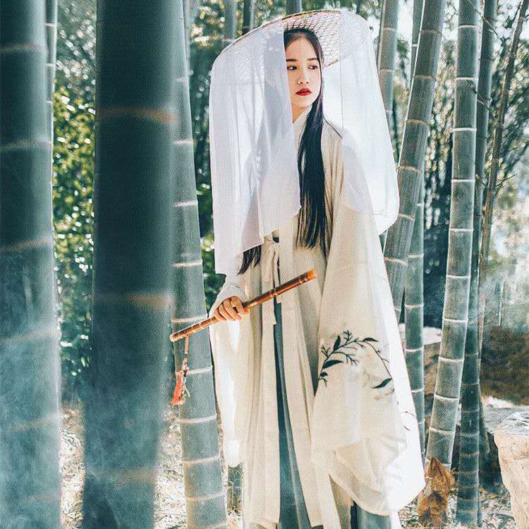 Hanfu-Costumes de danse chinoise pour femme, Costume de la dynastie Qing, robe traditionnelle chinoise ancienne, Costume de scène féerique