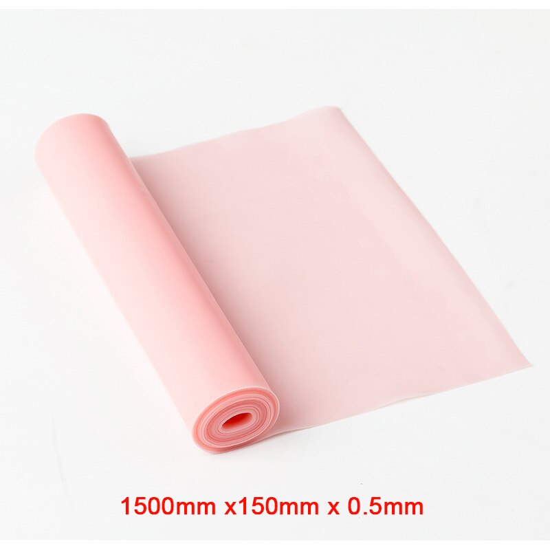 Elastic Resistance Bands Workout Equipments Expander Stretch Exercise Rubber Band Training Fitness Equipment Pull Rope Strength: pink