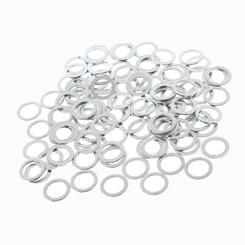 100X Skateboard Bearings Washers Longboard Skateboard Ring Skateboarding Hardware Accessories: Default Title