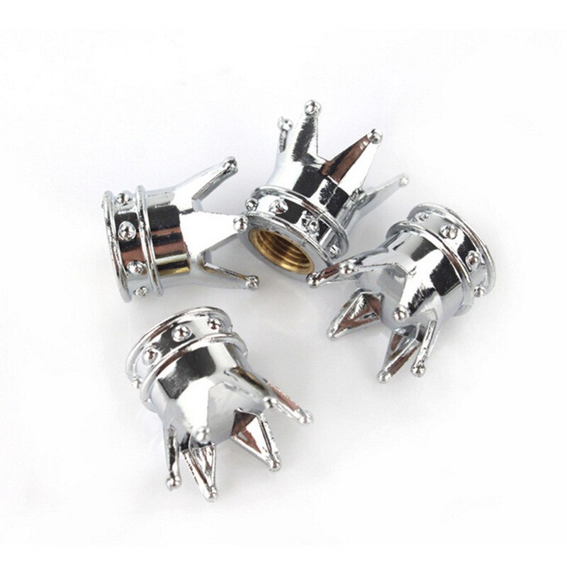 4 Stuks Fiets Ventieldopjes Multi Vormige Bike Tyre Wheel Stem Air Valve Cap Auto Truck Stofdicht Luchtdicht Caps banden Kits: 4