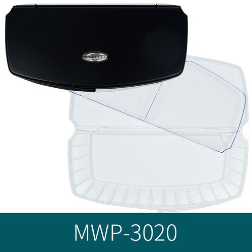 Mijello-paleta de acuarela de fusión hermética, a prueba de fugas, de plástico plegable, grande: 20 grid MWP 3020