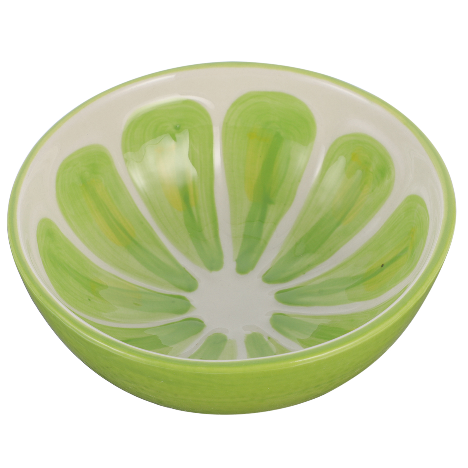 1pc Bowl Ceramic Bowl Children Bowl Fruit Pattern Bowl Kitchen Supply: Cantaloupe pattern