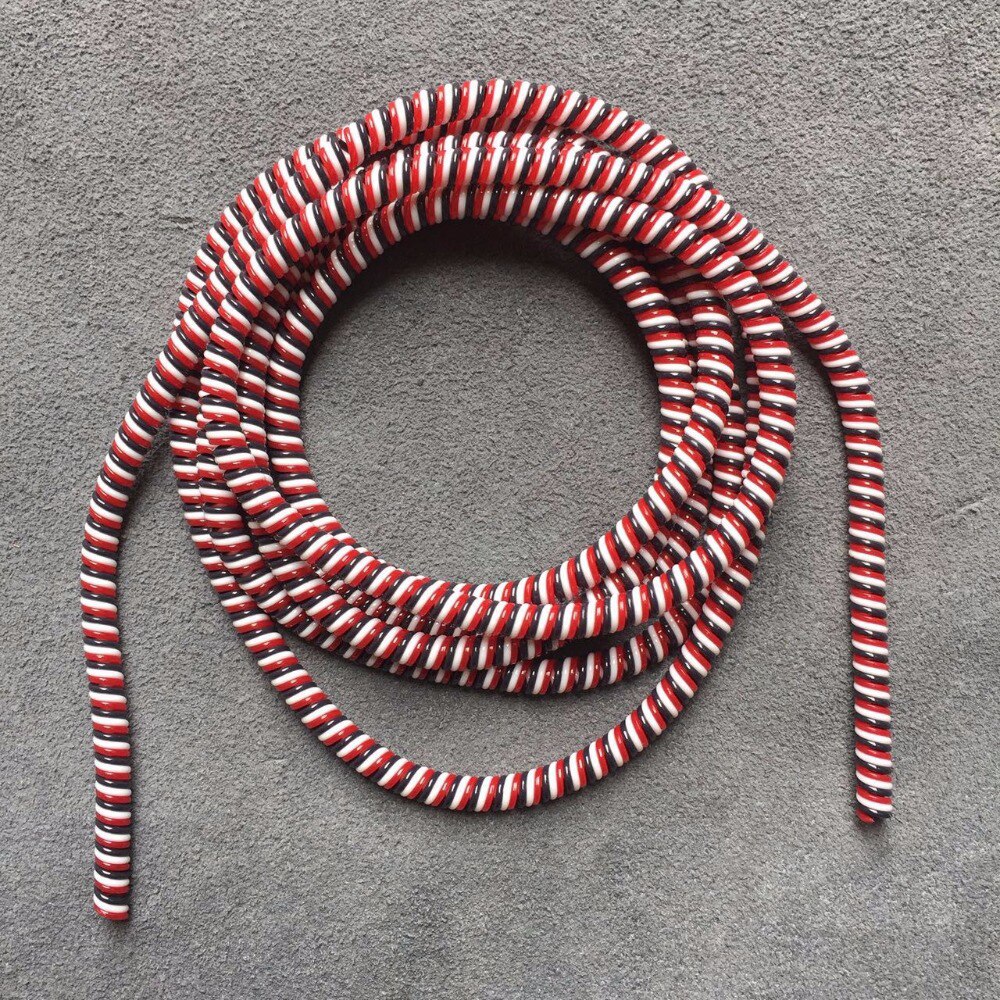 1.4M Cable Protector Bobbin Winder Data Line Case Rope Protection Spring Twine: orange