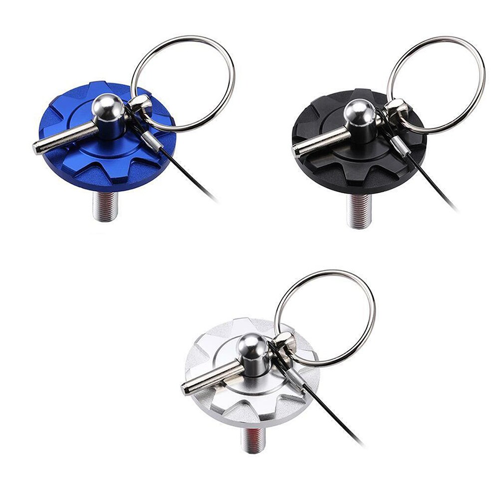 2 stuks Auto Universele CNC Billet Aluminium Racing Bonnet Hood Pin Lock Uiterlijk Kits