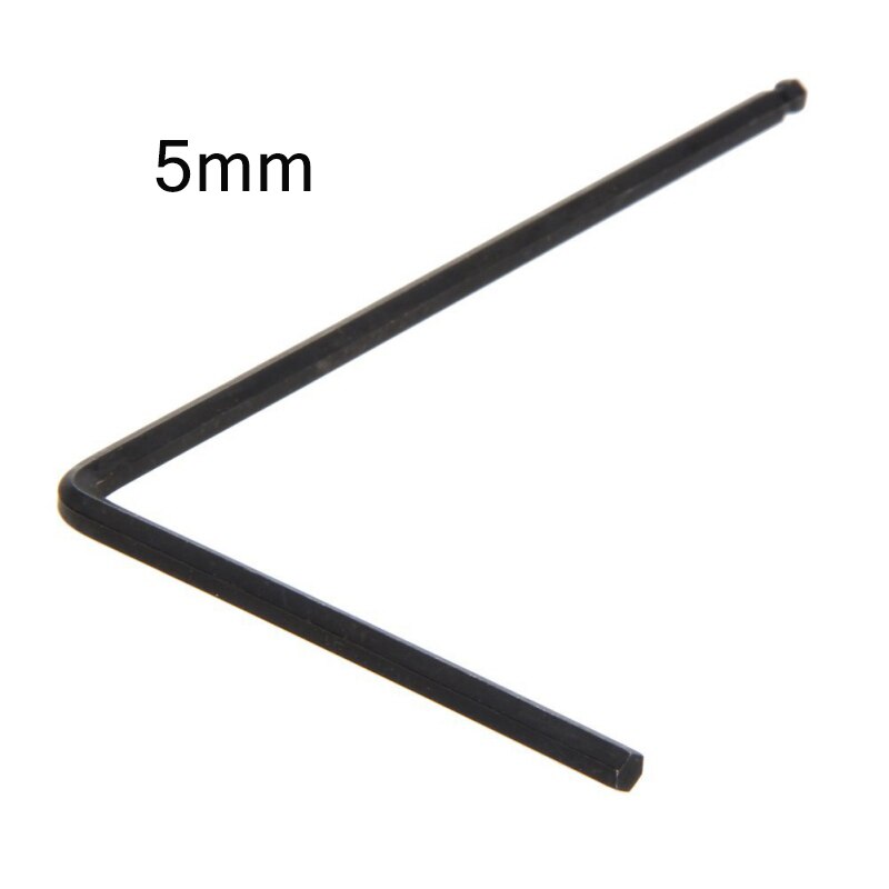 Llave hexagonal de 4mm/5mm con extremo de bola, llave Allen para bajo y cuello de guitarra, varilla de ajuste Martin, accesorios de guitarra acústica: B