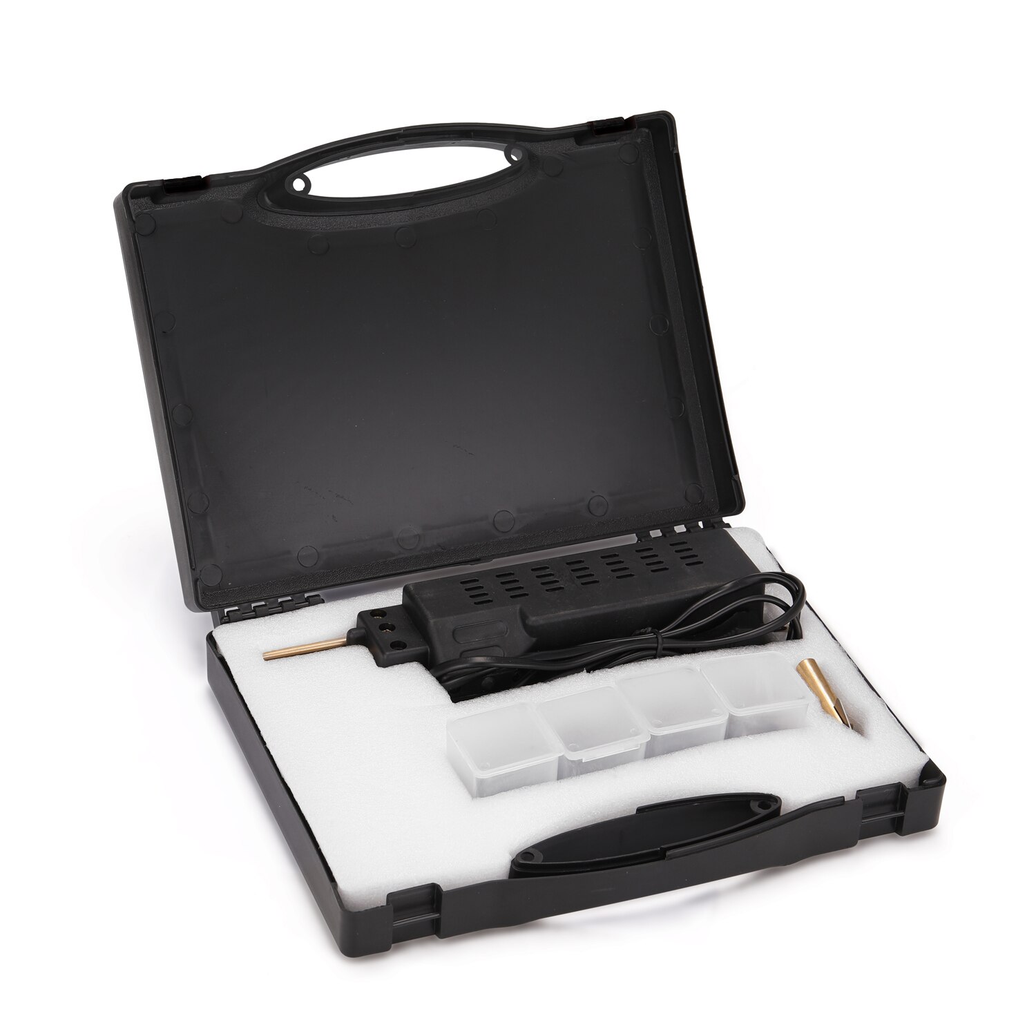 Soldador de plástico para coche, herramientas de garaje, grapadoras en , máquina de grapas de plástico de PVC, reparación de grietas de Pvc