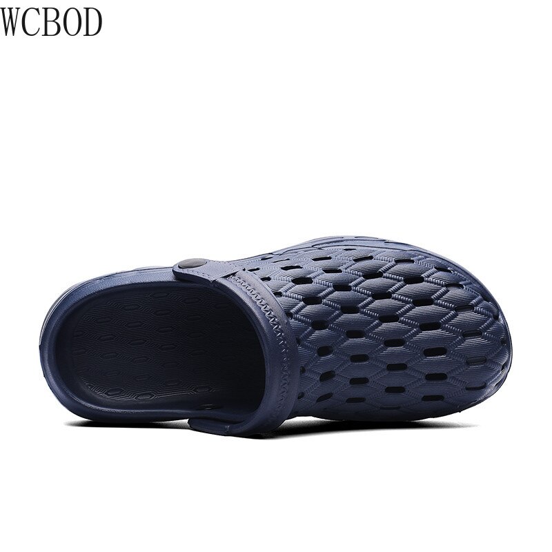 Flade sko mænd sommer skridsikre sandaler komfortable mænd sandaler gummi mænd eva unisex havesko crocse adulto cholas