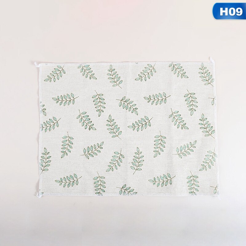 Small 30x40cm Plaid Table Mat Placemat Napkins Food Photography Nordic Photo Background Cloth Photography Shooting Props: 09