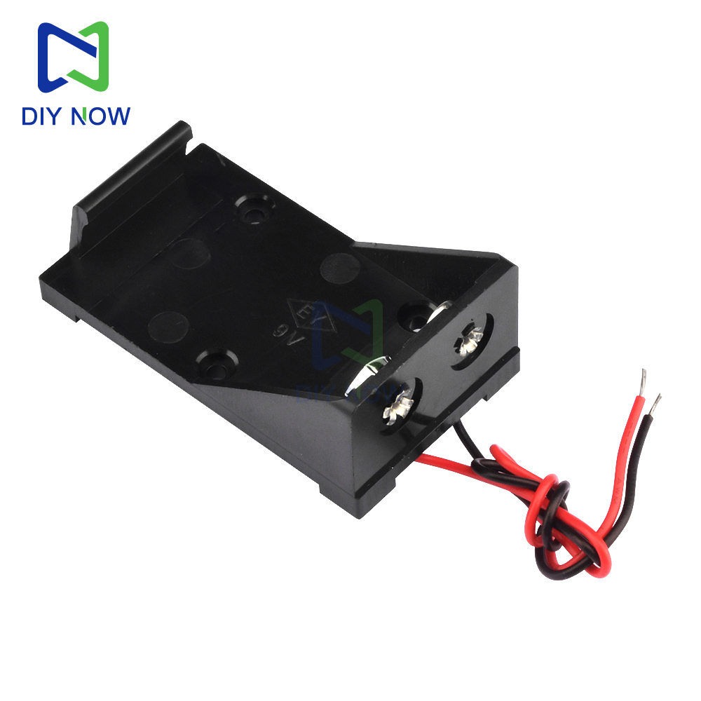 Batterijhouder - 1-6 Slots AA/18650 - met Draad - voor Arduino DIY Kit