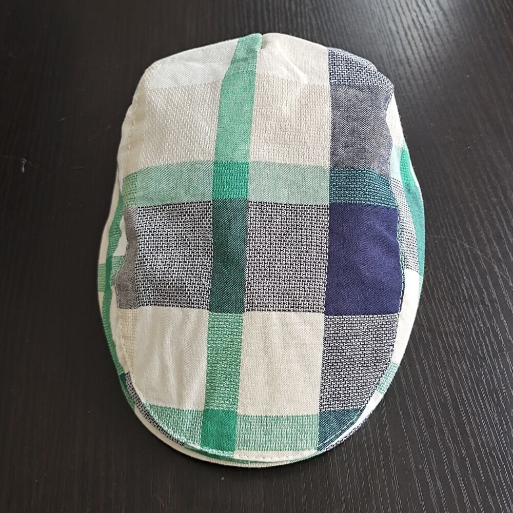 Infant Children Hats Toddler Cap Gentleman Plaid Baby Cap Boys Sun Hat For Summer Autumn Spring Newborn Photography Props