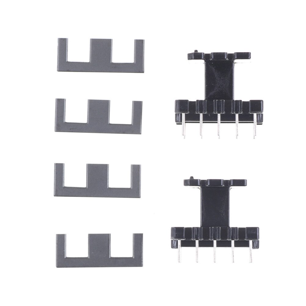 EE25 5+5pin Transformer Bobbin PC40 Ferrite Core Vertical 5Sets