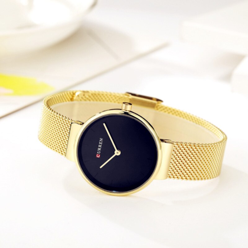 Polshorloge Vrouwen Horloges Luxe Steel Dames Blue Quartz Vrouwen Horloges Sport Relogio Feminino Montre Femme 9016