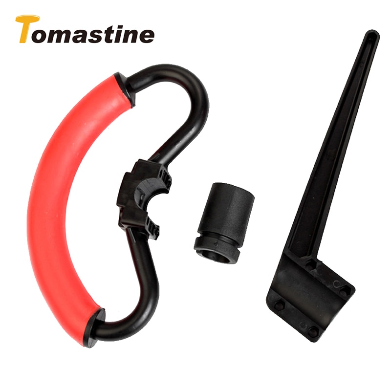 1 set Lawn Mower Handle Lawn Mower Parts Trimmer Brush Cutter Throttle Trigger Sponge+ABS Anti-slip Handle with Accessories