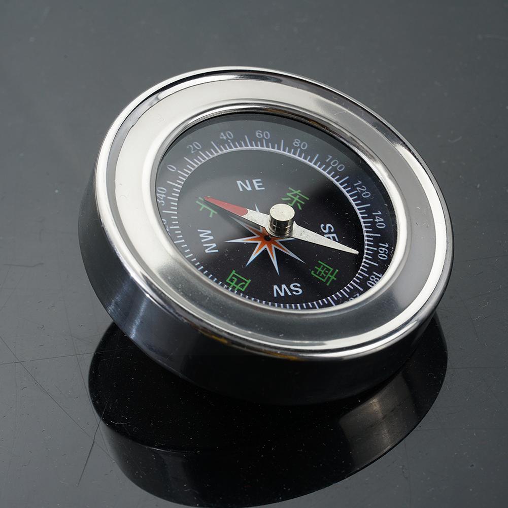 Outdoor Camping Compass 60mm Metal Steel Compass Waterproof Map -resistant Climbing Compass R6d3 I7y8