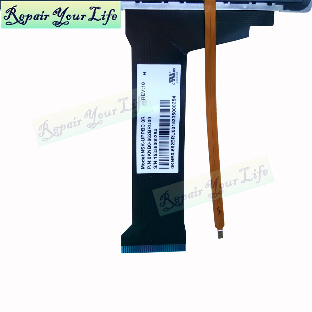 Rosyjski podświetlana klawiatura dla ASUS N551J G551 N551 N551JK N551JM N551JQ N551ZU RU klawiatury laptopa drzazga 662BRU00 oryginalny nowy