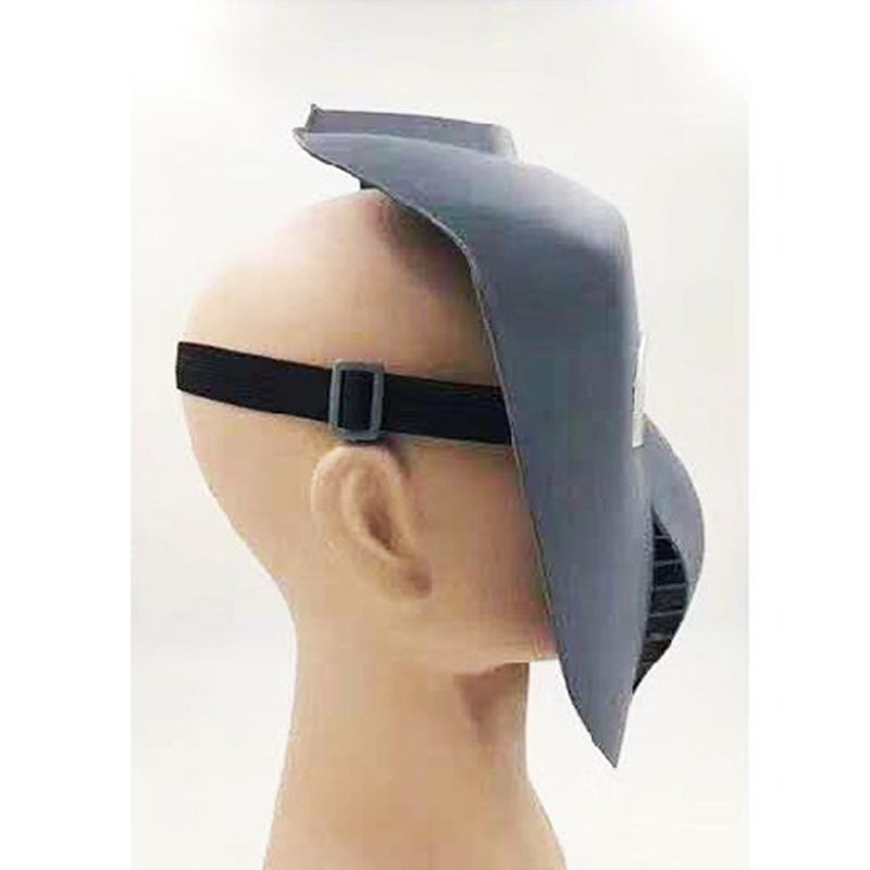 Svetsmask elastiskt band huvud bärbar halvhjälm argon bågskydd ögonskydd