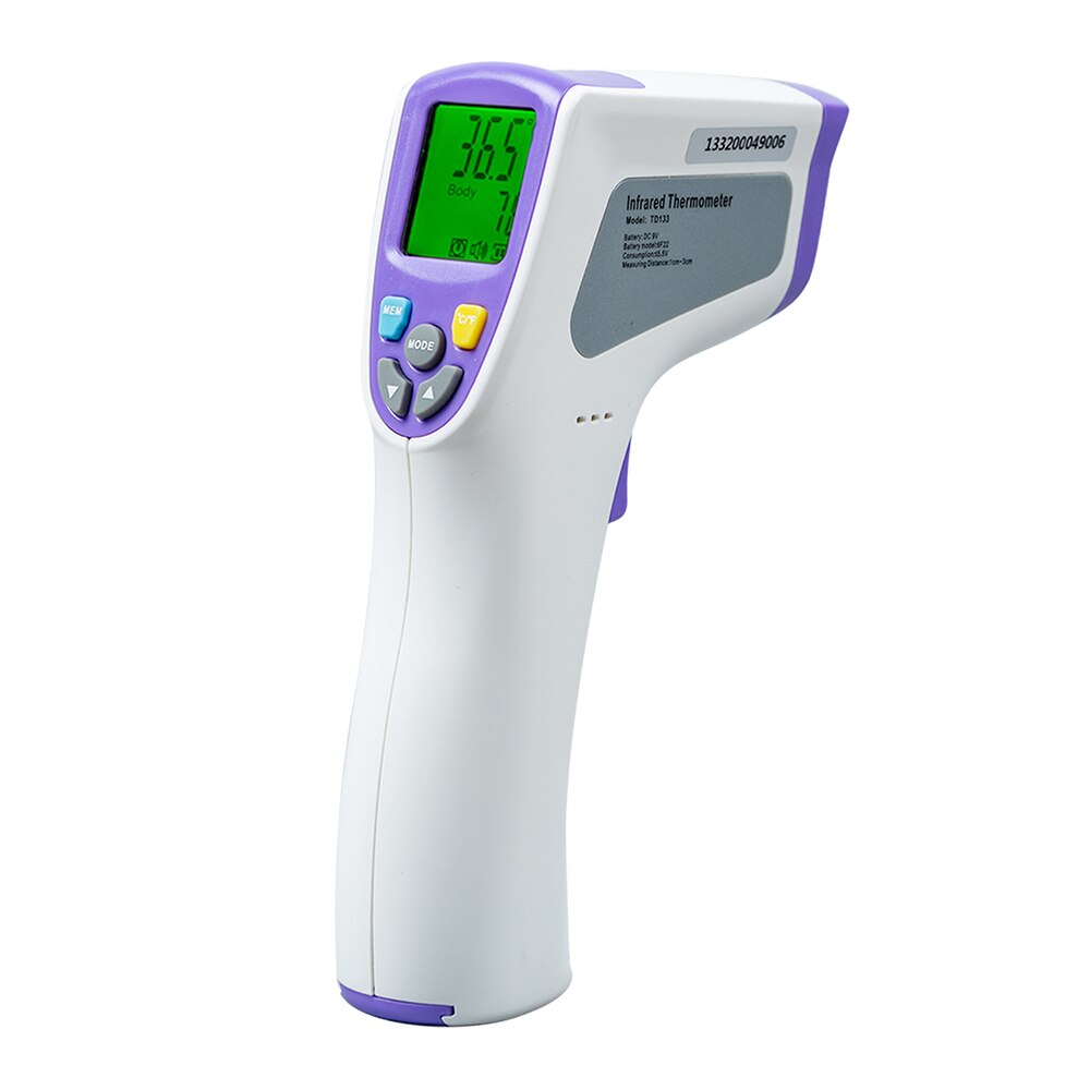 Non-contact IR Infrared Thermometer Adult Digital Thermometer Infrared LCD Forehead Temperature Measurement Household Portable: Type 16