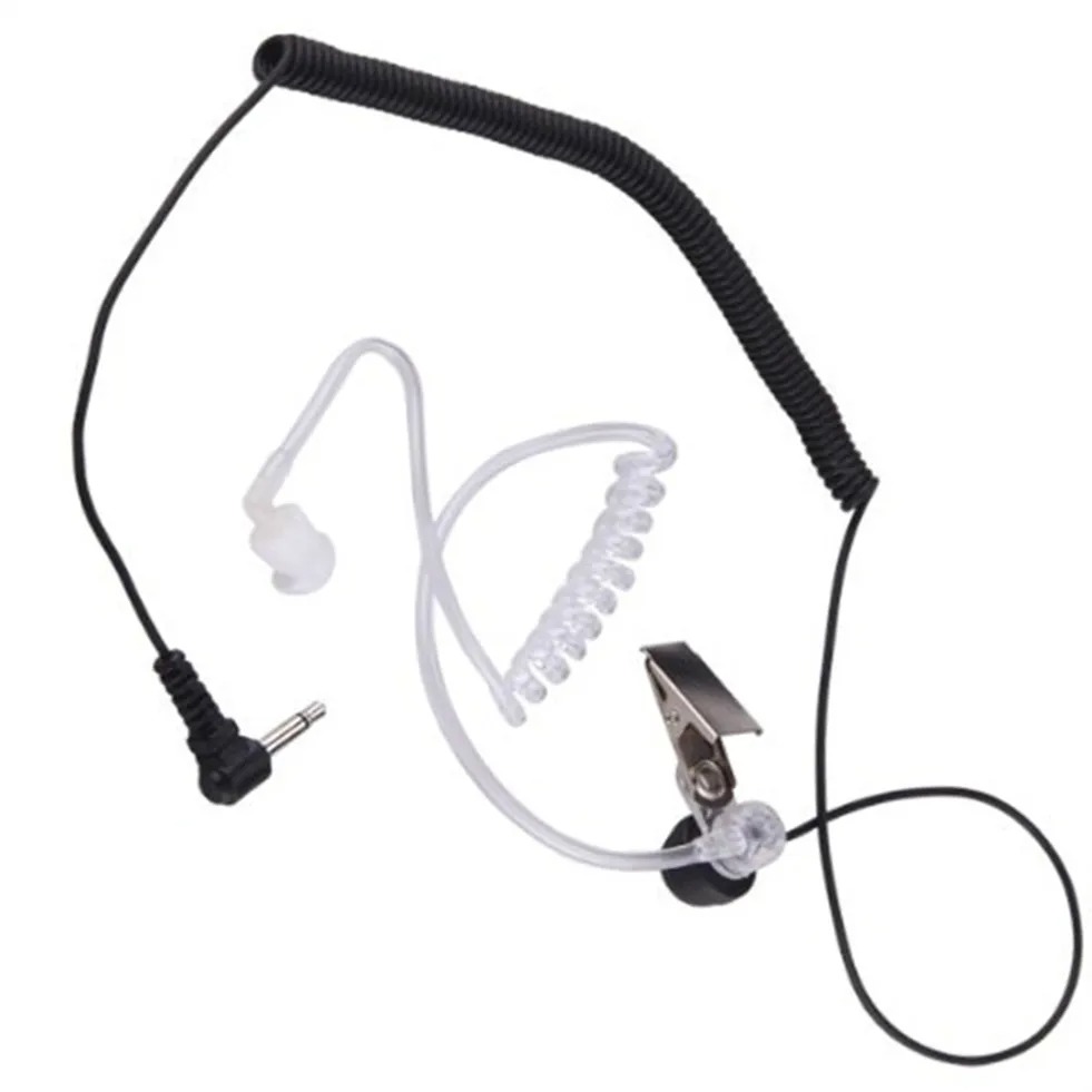 Oortelefoon 3,5 mm 2-weg radio-headset Bewaker Draagbare luidspreker