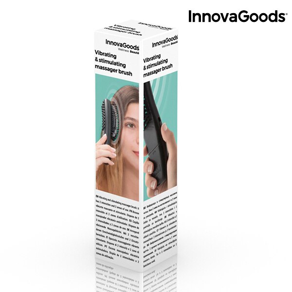 Brosse de Massage Vibrante Stimulante InnovaGoods