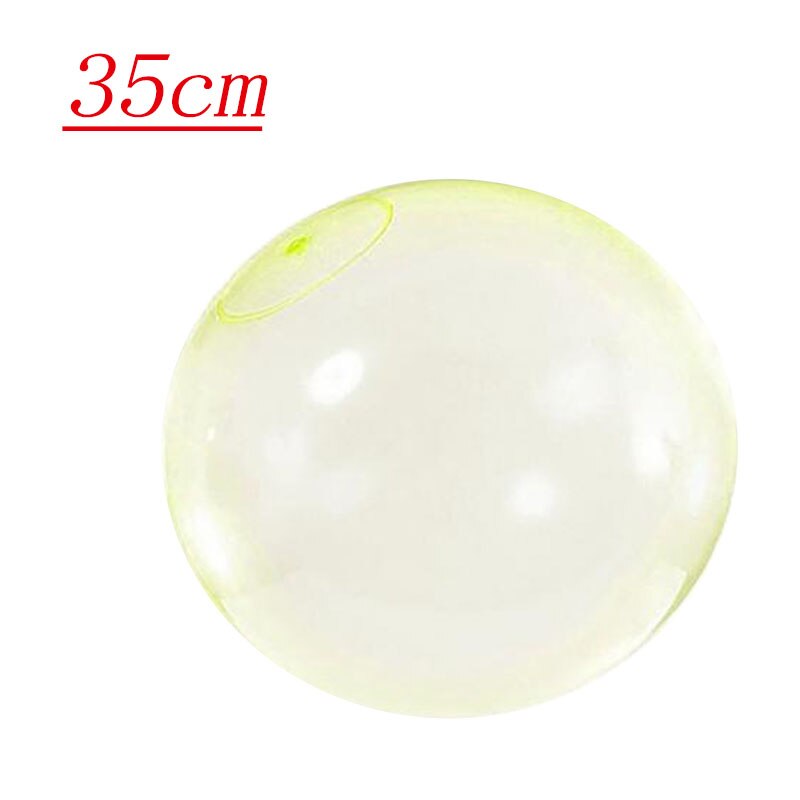 Bolla Morbide Palline di Aria Acqua Riempito Palloncini Blow Up Estate Dei Bambini Giochi All'aperto vasca da bagno Palla Sfera di Divertimento Giocattoli All'aria Aperta Palla Antistress 2020: 35cm yellow