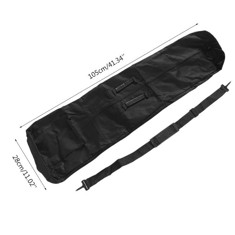 UNIVERSAL METAL DETECTOR CARRY BAG - BLACK DETECTING BACKPACK