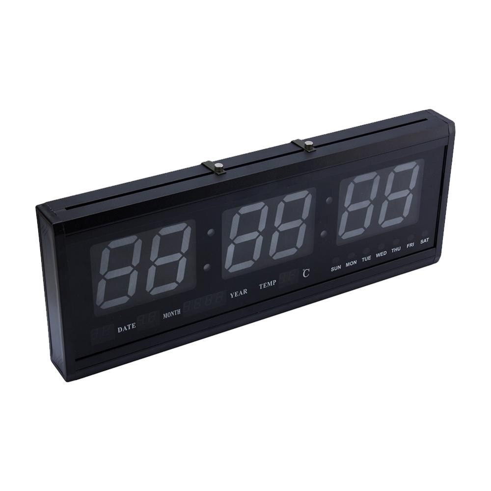 48cm Digital Wall Clock Big LED Time Calendar Temperature Desk Table Clocks LED Wall Watch Relogio De Parede Home Decoracion