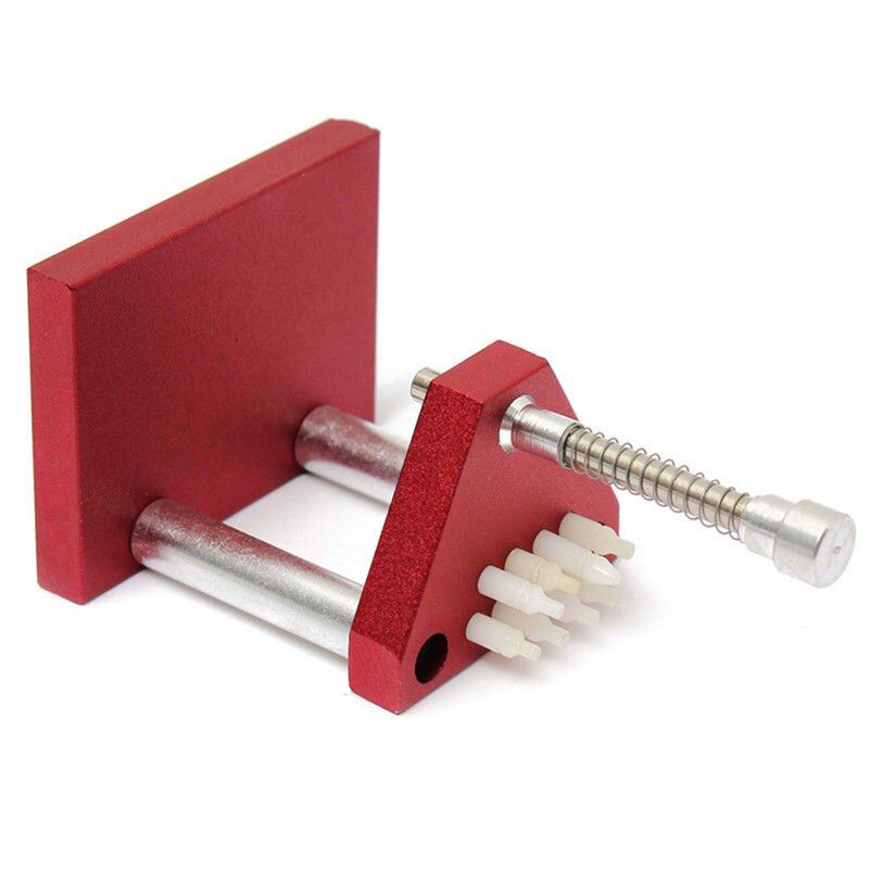 Extracteur de montre à main, piston Portable, pièces précises, raccord rouge, outil de réparation pour horloger, extracteur en métal sûr