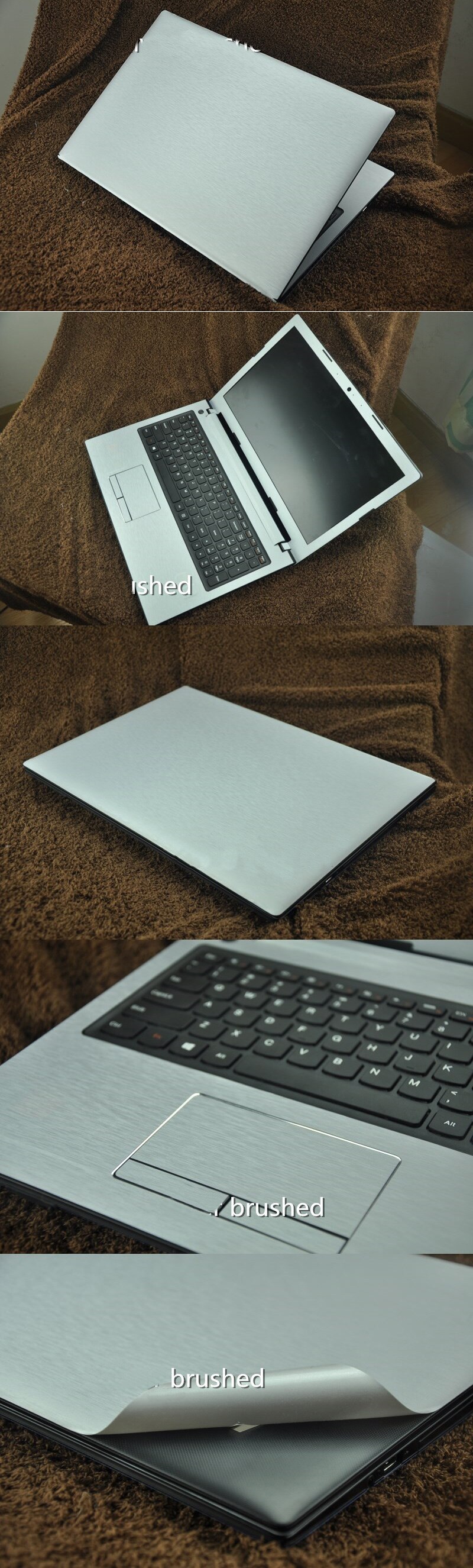 Laptop Skin Sticker for Lenovo Thinkpad X1 Extreme P1 15.6" - Carbon Fiber, Leather, Glitter, Brushed Finishes