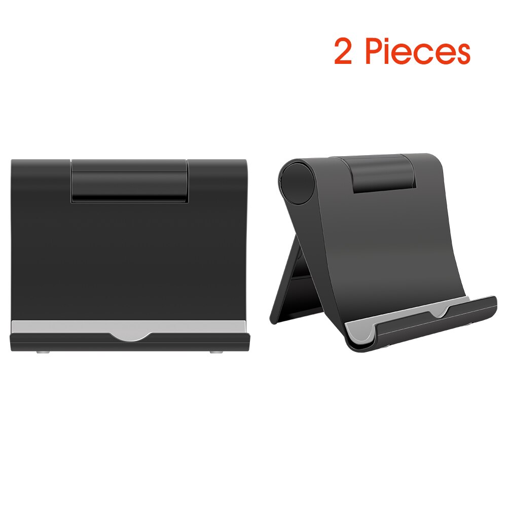 Universal Foldable Desk Phone Holder Mount Stand For Samsung S20 Plus Ultra Note 10 IPhone 13 Mobile Phone Tablet Desktop Holder: black2
