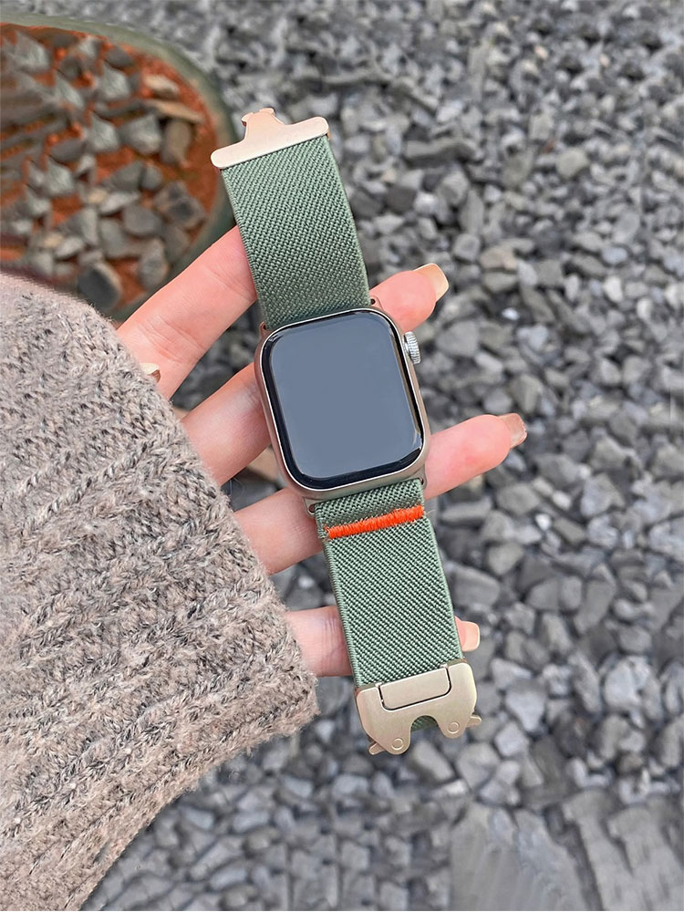 Parachute Straps For Apple Watch ultra 2 Band 49mm 45mm 46mm 44mm 42mm 40mm 41mm correa Bracelet IWatch Series 10 9 8 7 6 3 SE