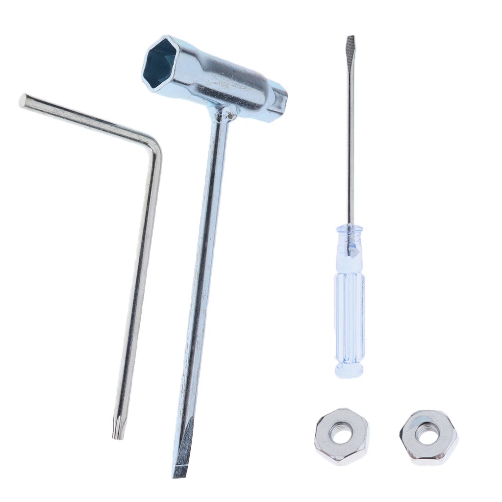T-WRENCH 3/4 ''x 1/2'' T27 ENDE für STIHL Kettensäge mit Schraubendreher Bar Mutter Werkzeug Set-Kunststoff + Metall