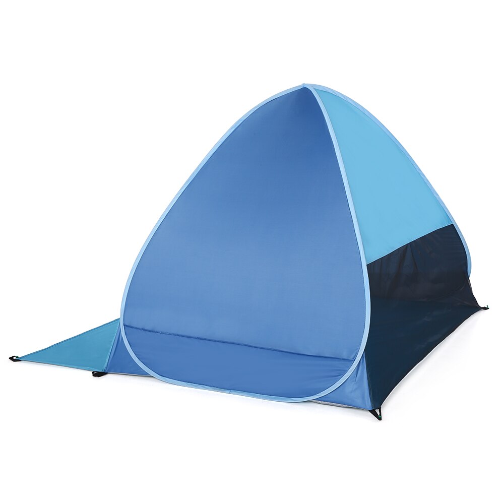 Automatic Instant Pop Up Tent Potable Beach Tent Lightweight Outdoor UV Protection Camping Fishing Tent Cabana Sun Shelter