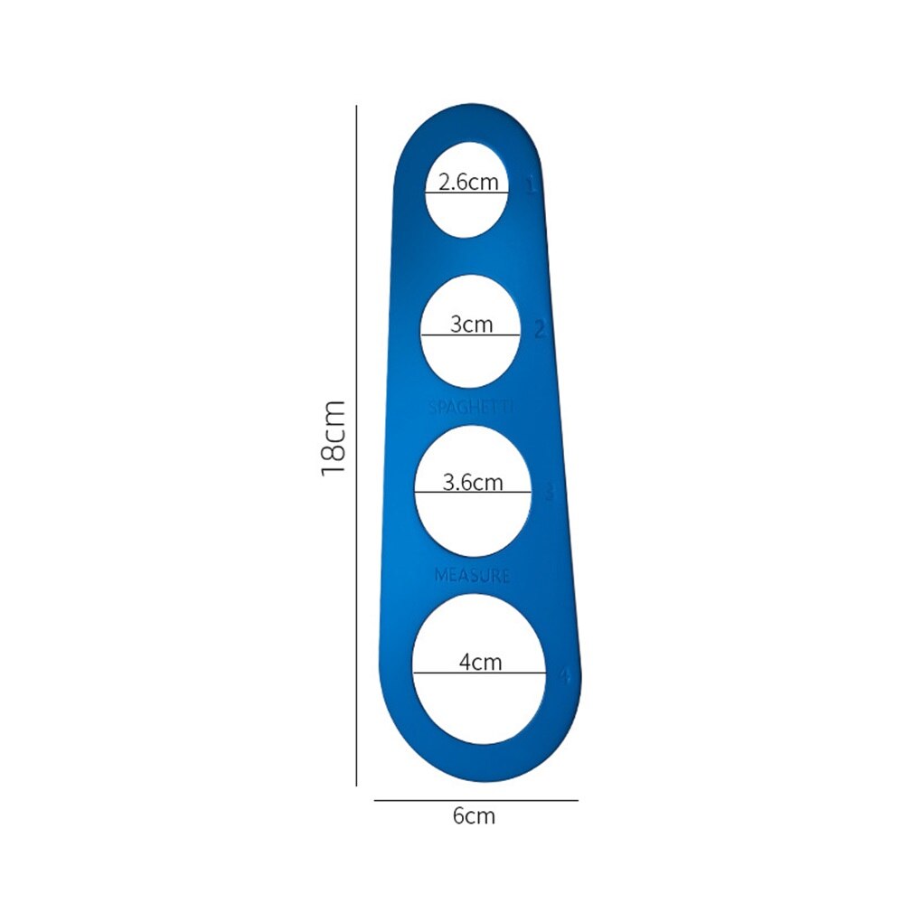 Spaghetti Pasta Noodle Measure Tools Spaghetti Measurer Kitchen Utensils Spaghetti Ruler 1 To 4 Portions Kitchen Accessories: F