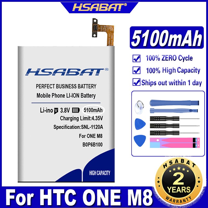 HSABAT Battery for HTC ONE M8 one 2 M8T M8X M8D E8 M8SW/ONE M7 802D 802T/ONE M9 M9+ M9W One M9 Plus/One M10 10/10 Lifestyle M10H