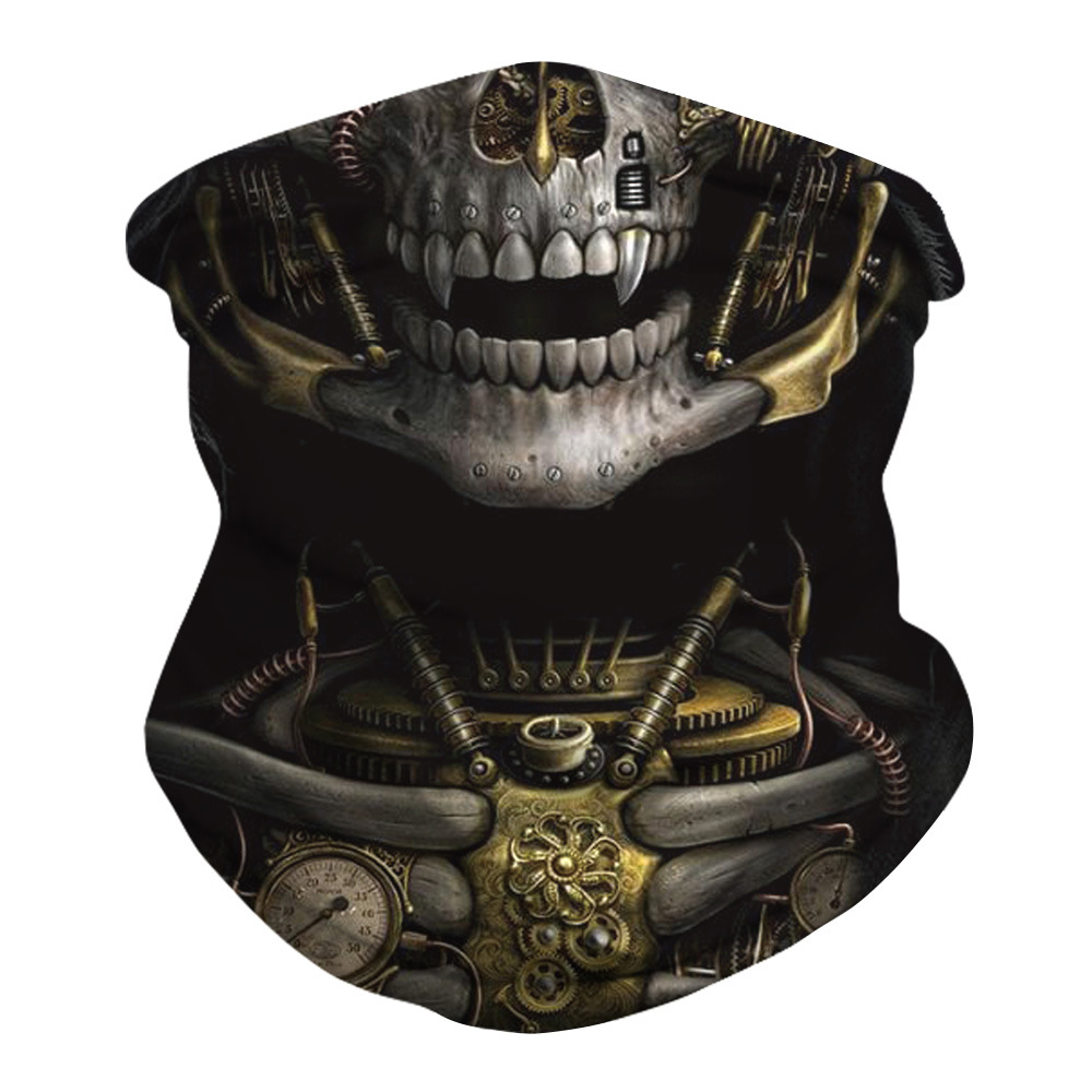 1pc färgglada unisex coola magiska ansikte bandana täckrör hals halsduk pannband utomhus huvudbonader sporttillbehör: 8