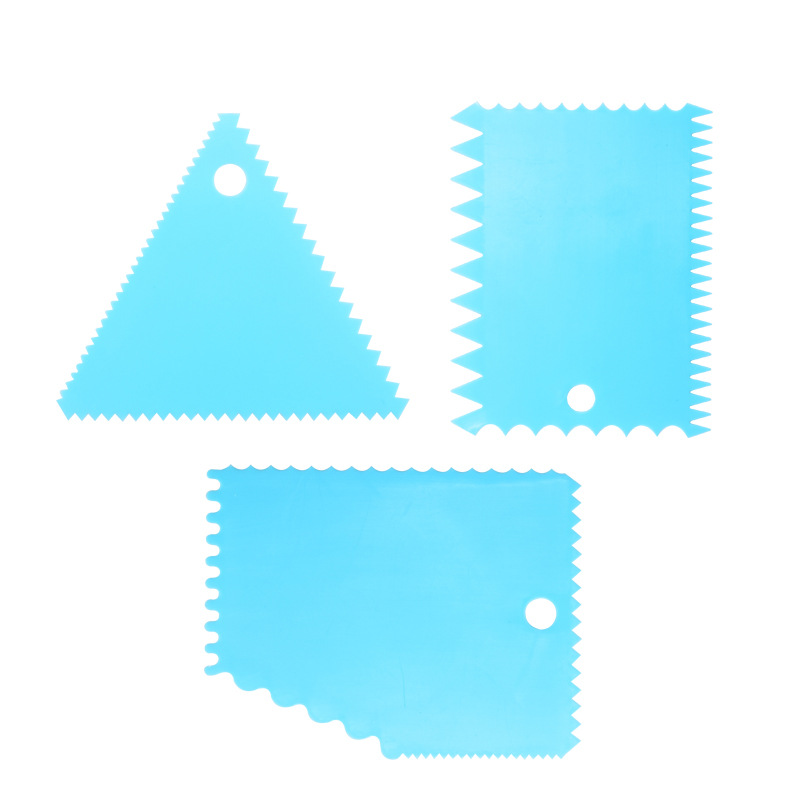 Keramik Schaber Werkzeug Tonne Skulptur Kontur Keramik Skulptur Werkzeug DIY Tonne Textur Schaber Keramik Grobe bilden Werkzeug: 3Stck einstellen2  Blau