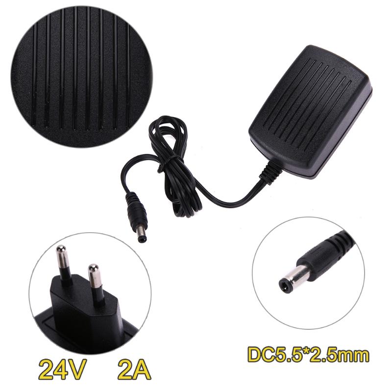 DC24V 2A Adapter AC 100 V-240 V naar DC 24V Converter Power Supply Adapter 5.5 *