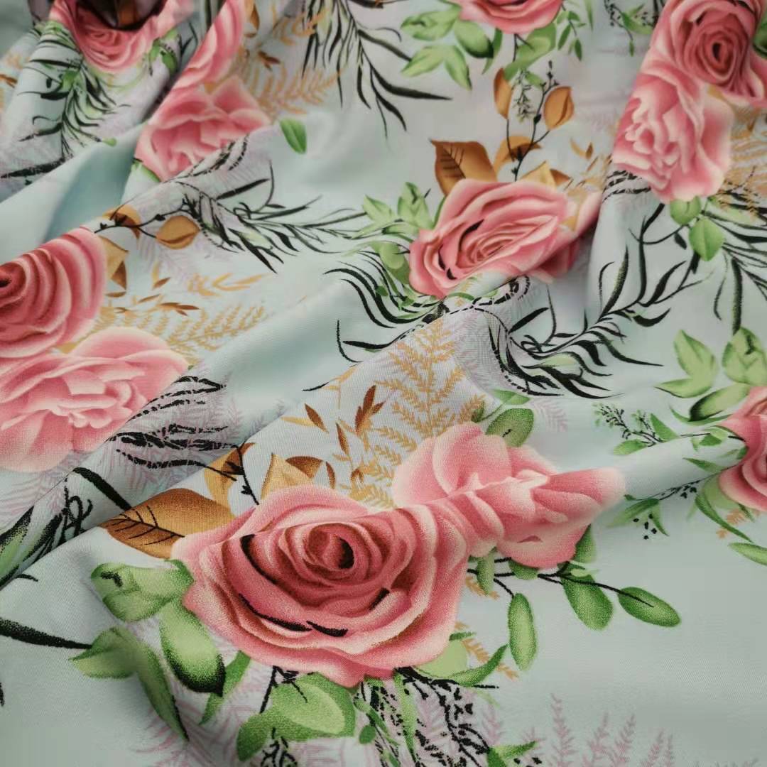 Kjole stof chiffon stretchy jakkesæt stof sommer materiale: 1