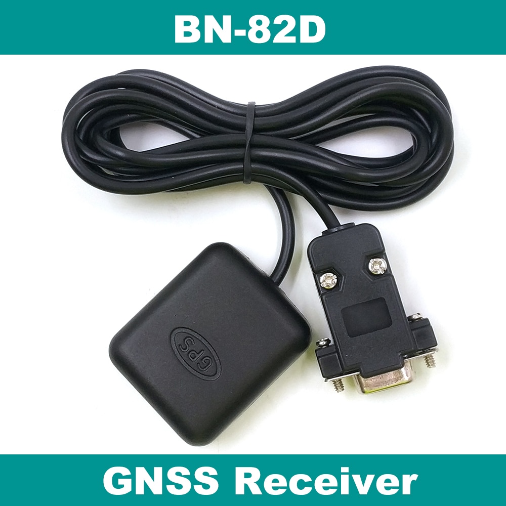 GPS MODULE RS-232 DB9 vrouwelijke connector RS232 GNSS ontvanger, waterdicht, Dual GPS + GLONASS ontvanger, antenne, BN-82D