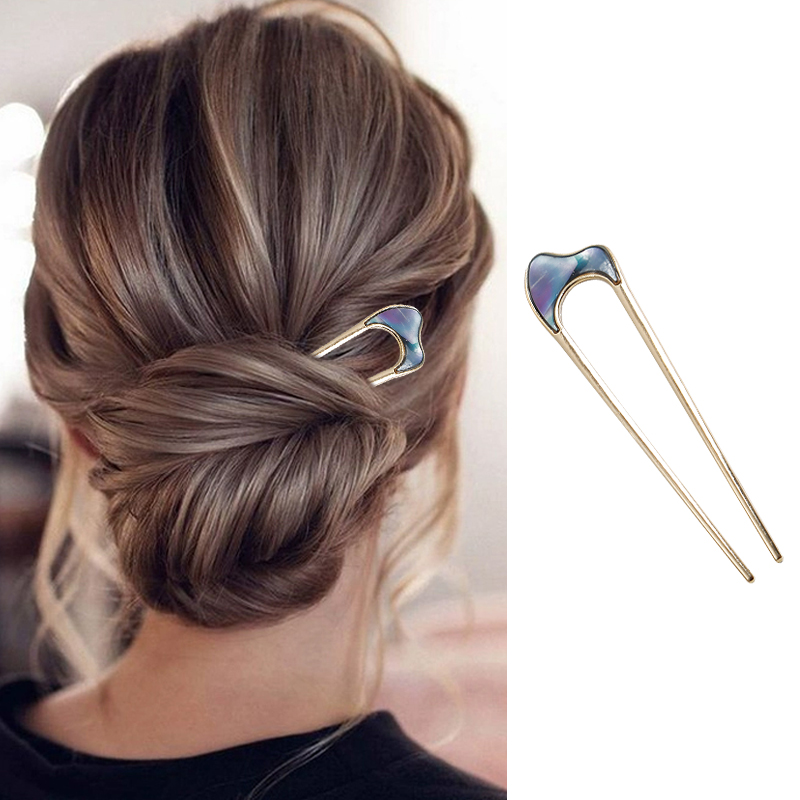 Knot Haar Clip Vrouwen Zomer Hoofdband Print Haarspeld Haarbanden Donut Bun Voormalig Maker Hair Styling Tools: 12
