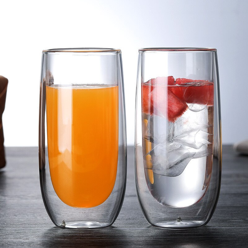 Denmark Bodum Double Wall Glass Nespresso Coffee Cup Anti Milk Cereal Breakfast Tumbler Beer Glasses Verre Teacup