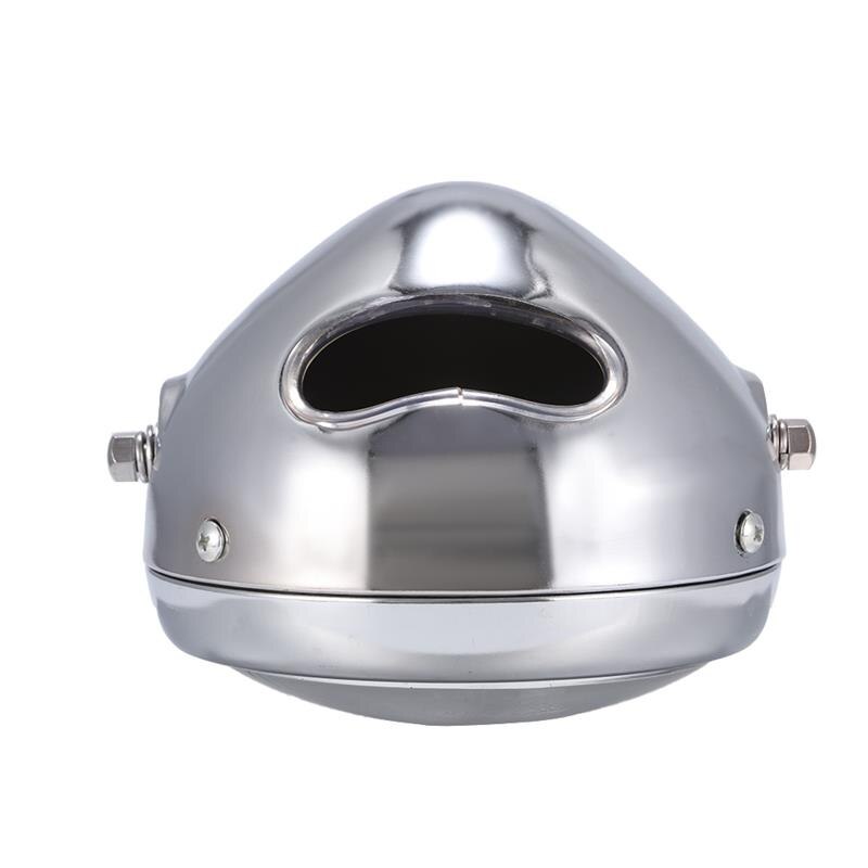 Neue 7,5 Zoll Motorrad Scheinwerfer Runde Motorrad LED Kopf Lampe Super Helle Scheinwerfer Abstand Licht umrüsten Universal- Einrichtung