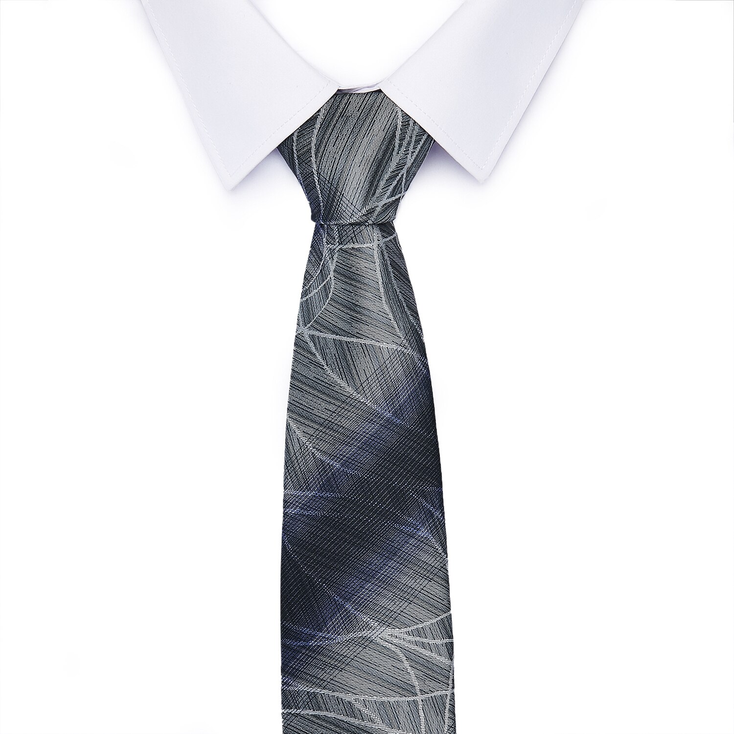 Luxury Classic Neckties Classic Men's Wedding Ties Jacquard Woven 100% Silk 6cm Men Neck Ties