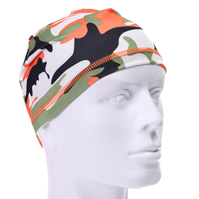 Casco de secado rápido gorra de ciclismo Anti-UV Anti-sudor sombrero deportivo motocicleta bicicleta montar bicicleta ciclismo sombrero Unisex gorra interior al aire libre: Naranja