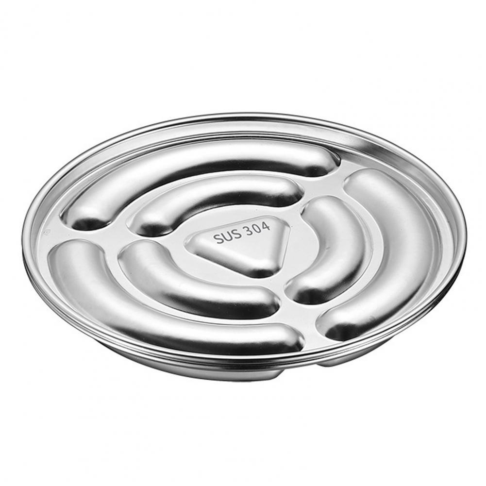 6 Grids Sausage Mold Food Grade 304 Stainless Steel Ham Mold with Lid DIY Sausage Mould Dog Mold Baking Mold Kitchen Tools: Default Title