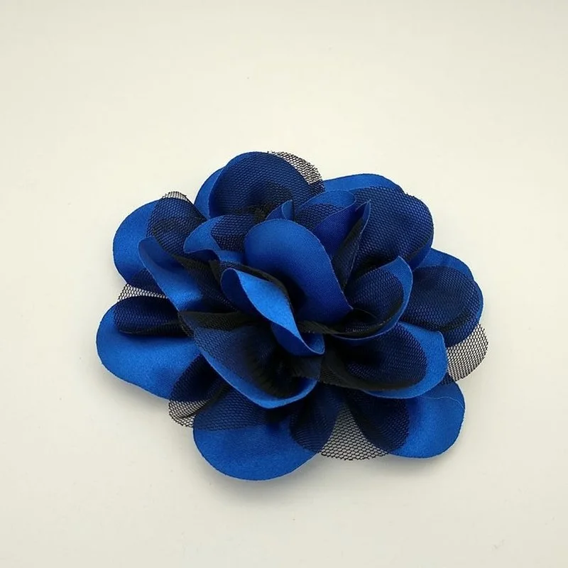 Vintage Stof Bloem Broches voor Vrouwen Kraag Pinnen Sjaal Gesp Corsage Bruiloft Sieraden Kleding & Accessoires: Puur Goud Kleur