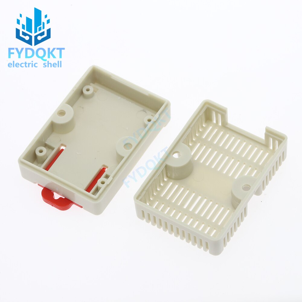 Rail Electrical Junction Box 4-07: 65x46x29MM 35-Rail Mounting Instrument Housing Chassis Track Shell